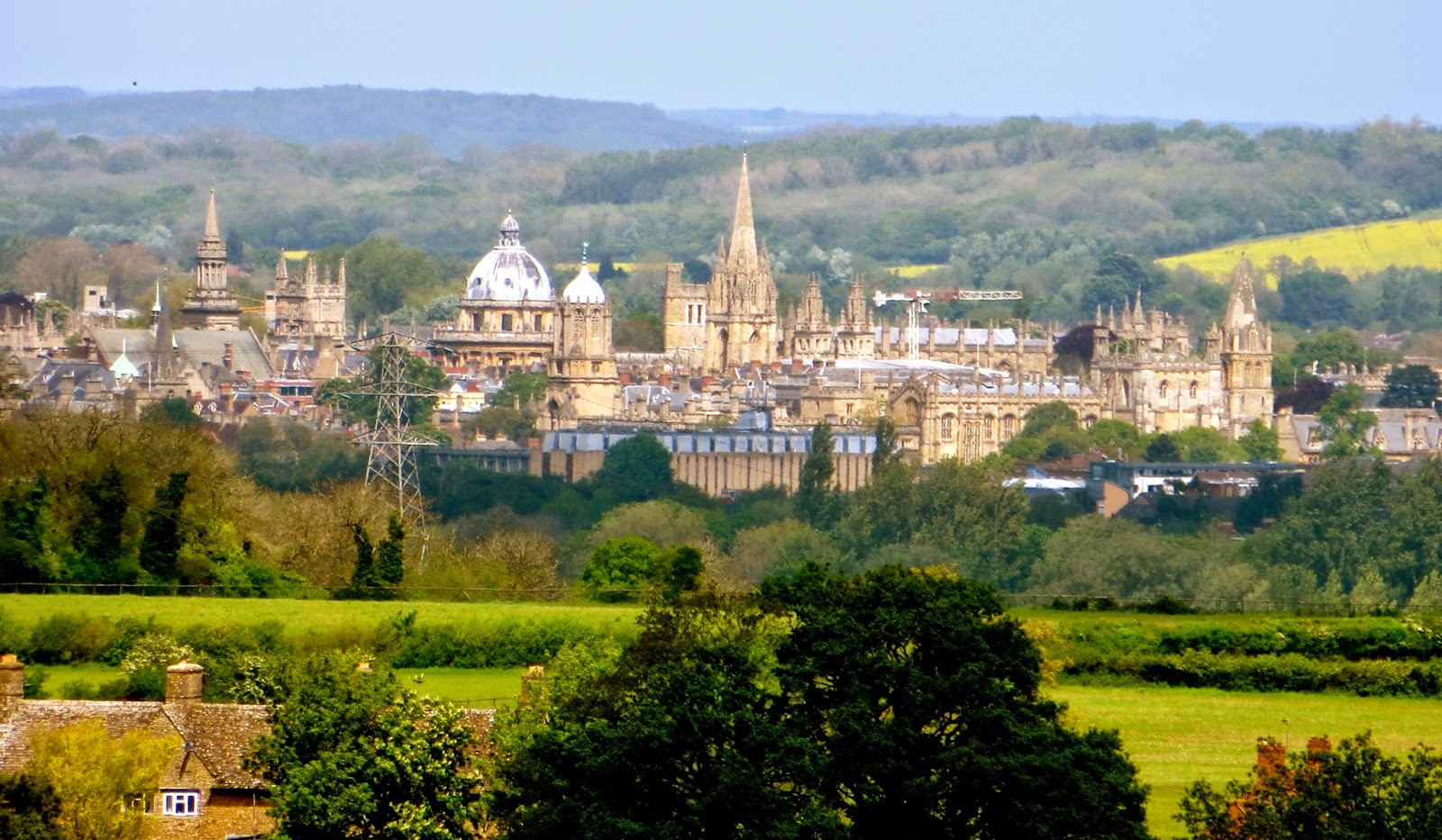 Oxford from Boars Hill